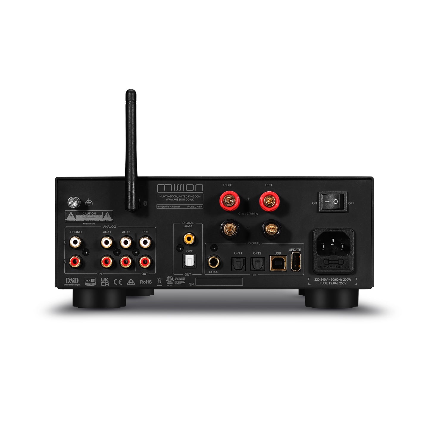 Mission 778X (Demo, Svart)