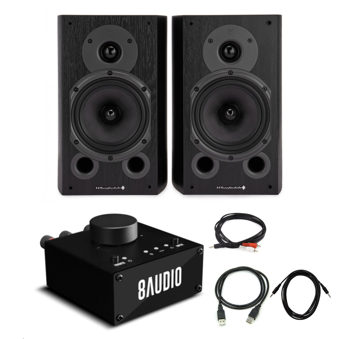 Wharfedale Diamond 9.1 / 8 Audio 8XA Bundle