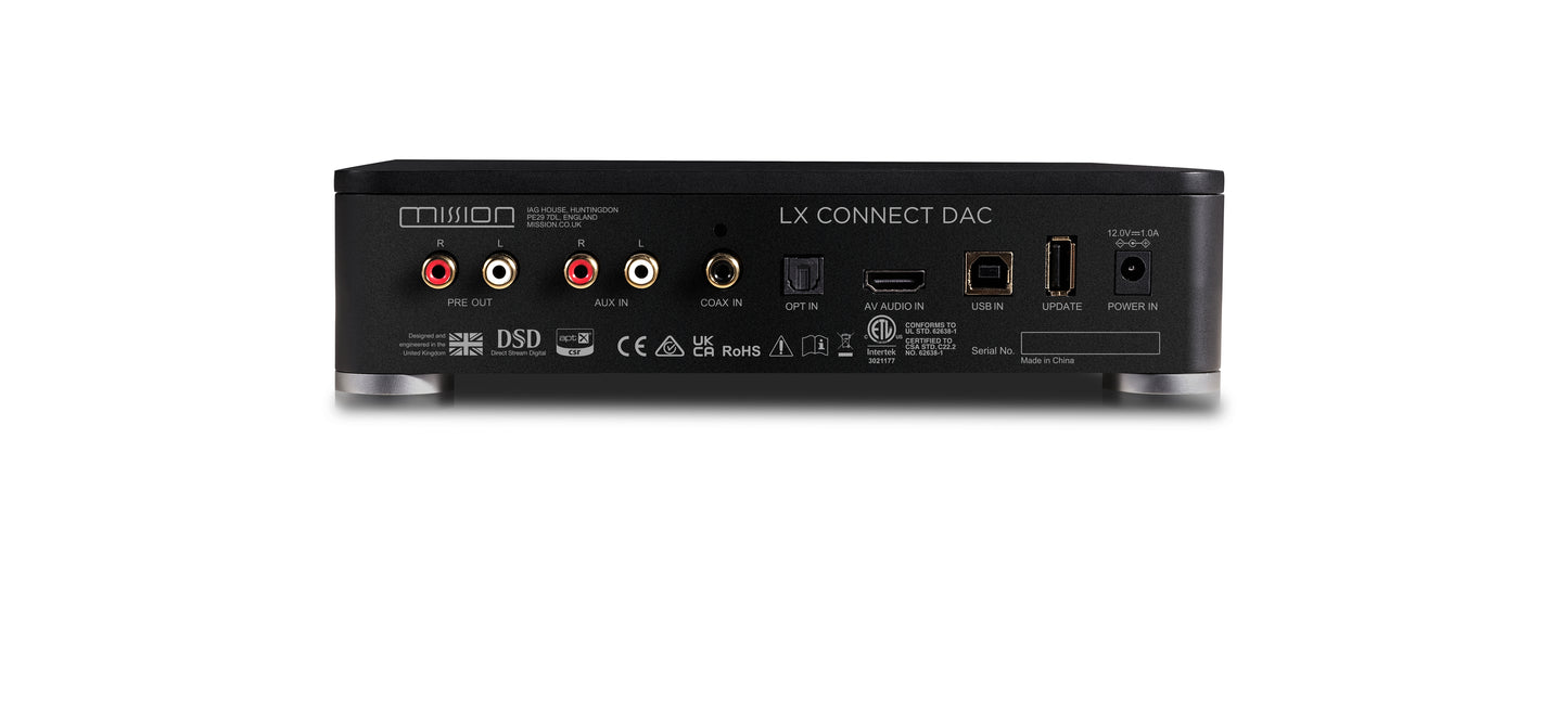 Mission LX Connect DAC / Preamplifier